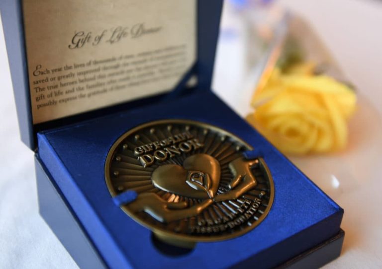 Gift of Life Donor Medal