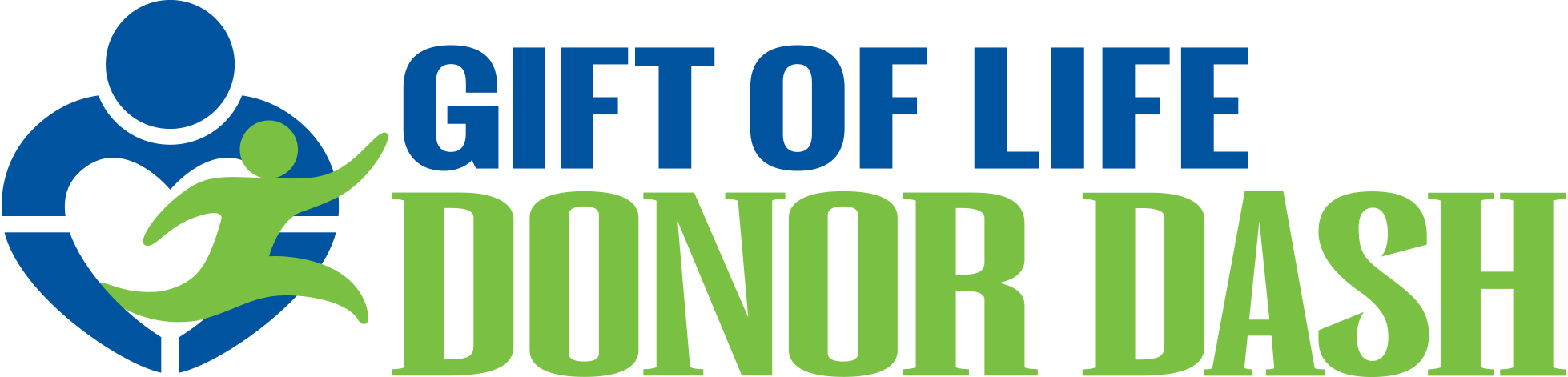 A generic logo for Gift of Life Donor Dash is displayed.